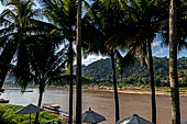 Luang Prabang, Laos - Walking along the riverfront of the Mekong 